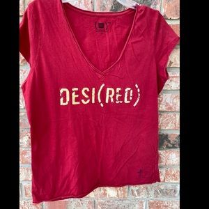 Gap Desired Red Campaign T-shirt